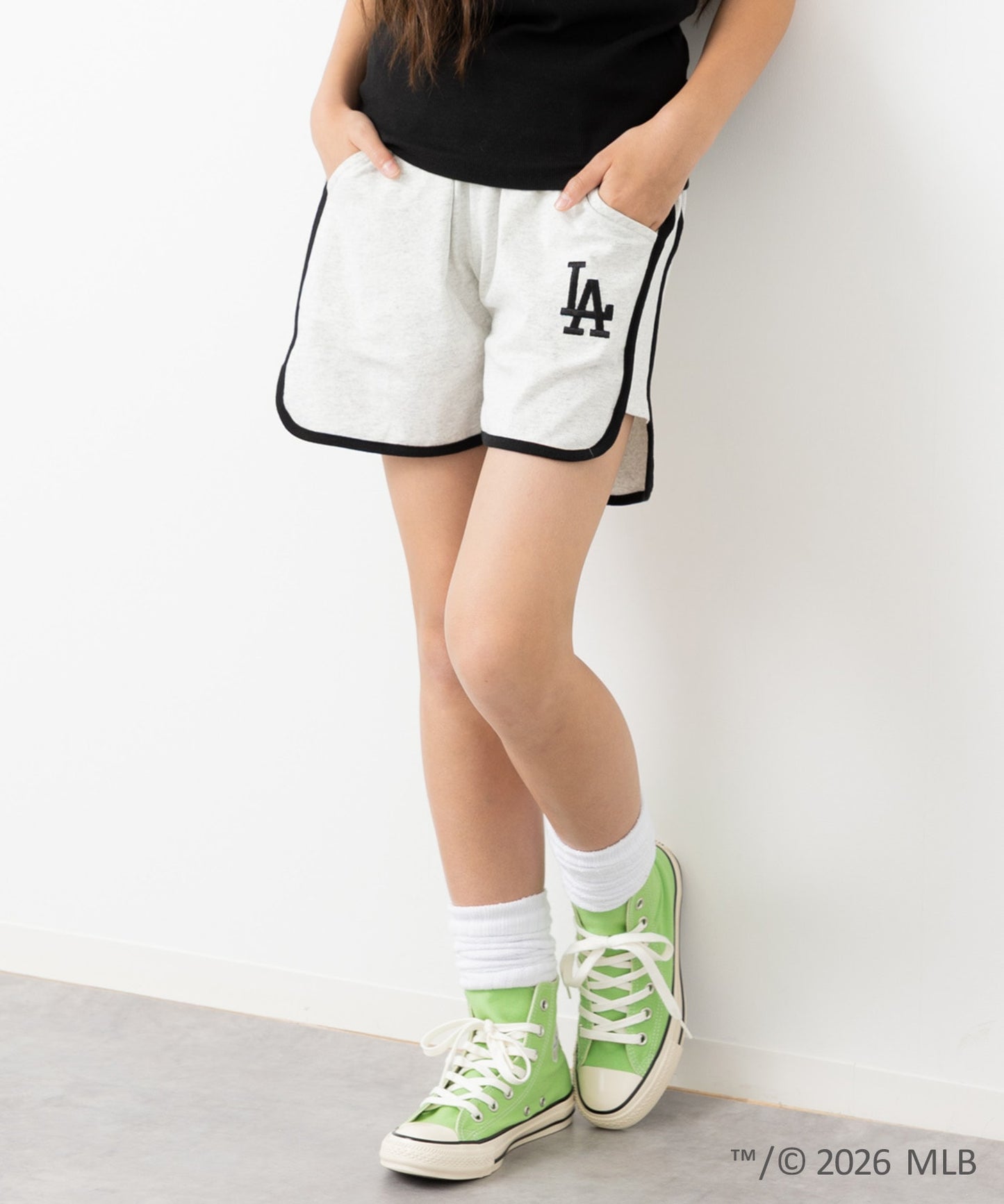 〈MLB〉パイピングショートパンツ